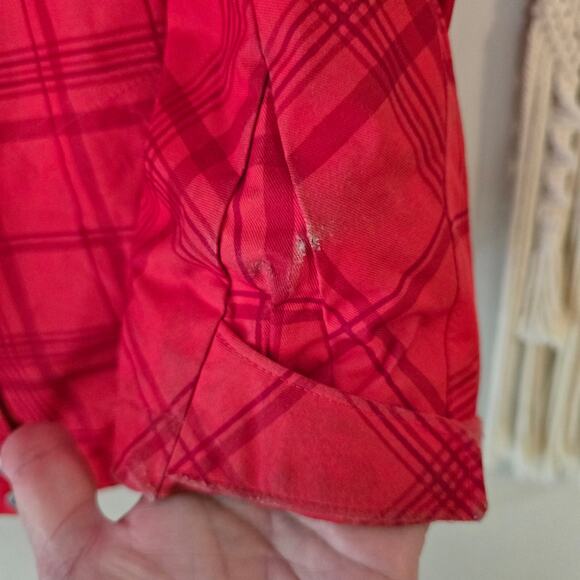 Columbia Whirlibird Interchange Jacket Red Plaid Size L Large - Picture 11 of 14